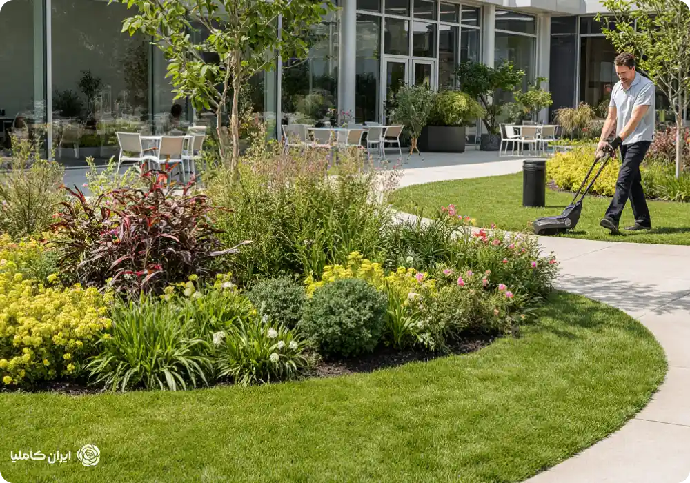 نگهداری فضای سبز 